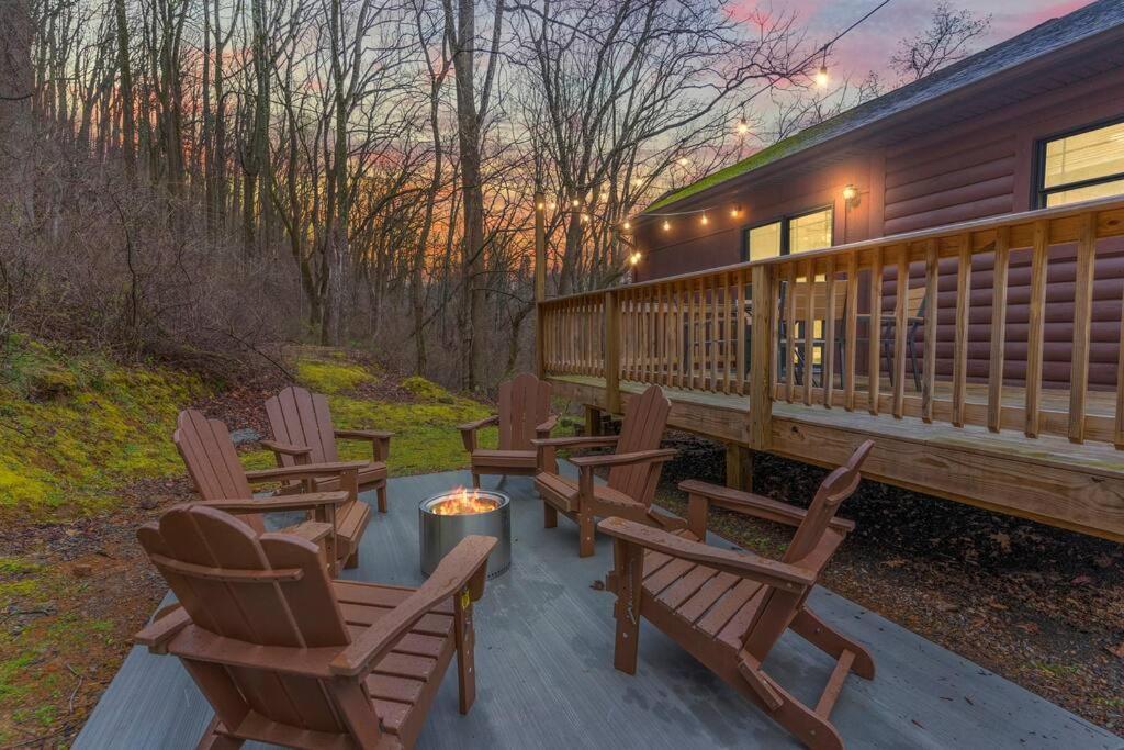 Mountain Views, Hot Tub, Firepit, Dog Friendly, Ev Connector Villa Stanley ภายนอก รูปภาพ